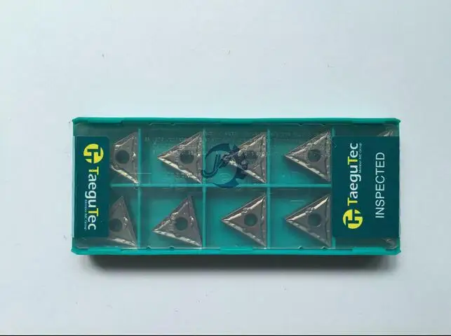 

10pcs TNMG TNMG160404-MT CT3000 TaeguTec cnc Lathe Carbide Negative Triangular Inserts Cutting Tools from Isca