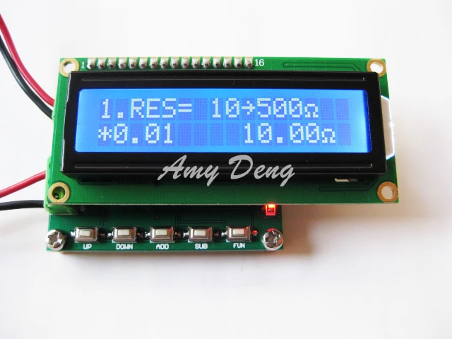 RTD resistance calibrator signal generator pulse generator 10 ~ 500 ohm