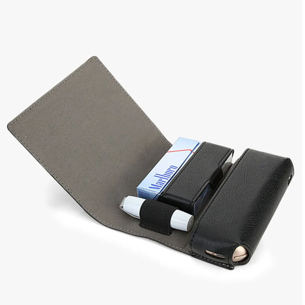 JINXINGCHENG Fashion Flip Leather Case for iqos 3.0 Case Wallet Case for iqos 3 Wallet Pouch Bag Holder Box