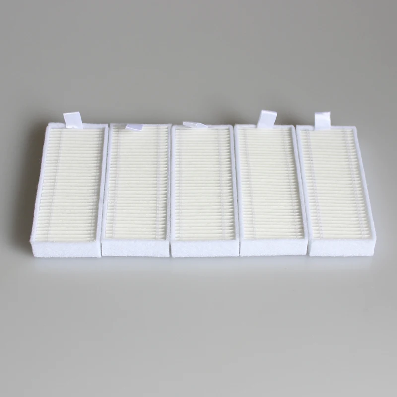 5 pezzi di Robot Aspirapolvere filtro HEPA per iBoto Aqua V710 Robot Parti Per Vaccum Cleaner Accessori