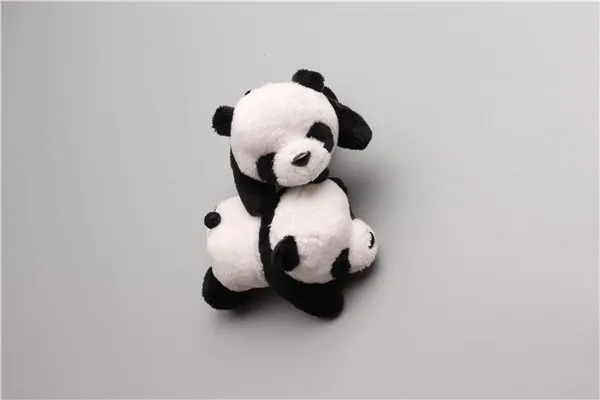 

Boutique 10pcs Fashion Cute Stuffed Panda Girls Hairpins Solid Kawaii Animal Hair Clips Headwear Accessories
