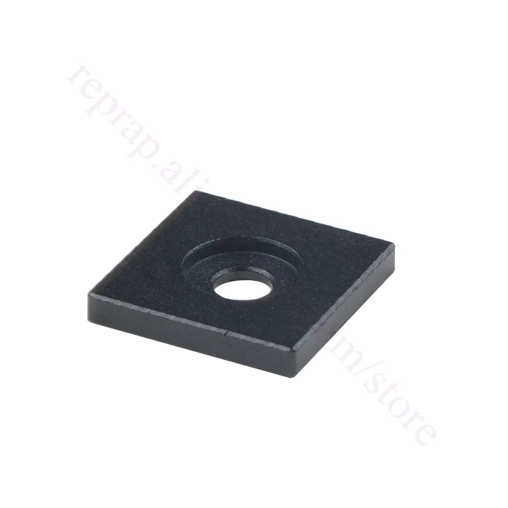 

10pcs 3D Printer Openbuilds black anodized aluminum end cap for 2020 2040 2060 2080 20100 Aluminum profile extrusions