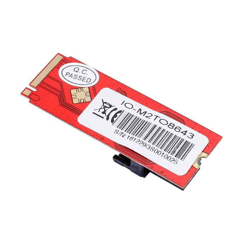 IOCrest M2(PCIe Gen x4) to SFF-8643 Adapter Connector Connection NVMe U.2 (SFF-8639) SSD  Gen3/4 UEFI WIN10