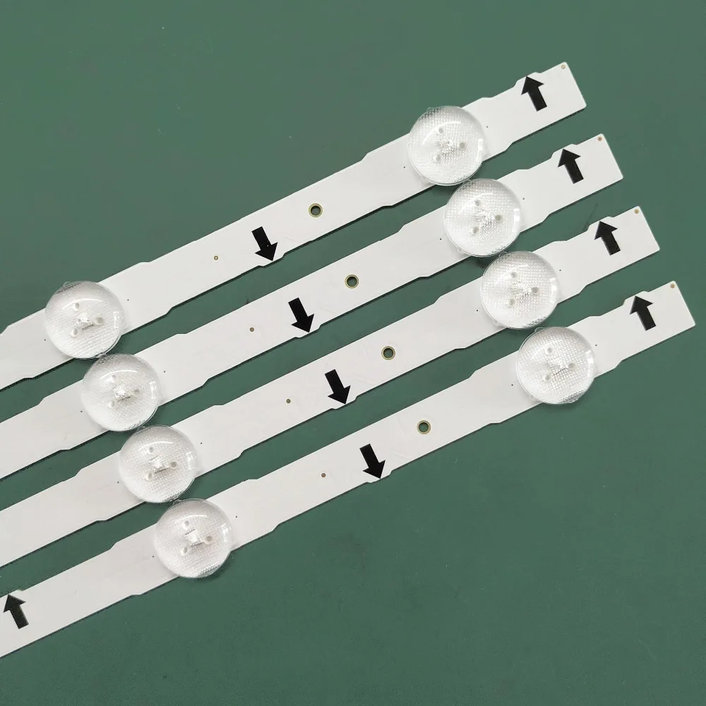 Tira de luces LED de D4GE-320DC1-R2, accesorio para televisor de 642mm, para ue32j5500ak UE32J5500, nuevo, 4 piezas, 7LED, D4GE-320DC1-R3