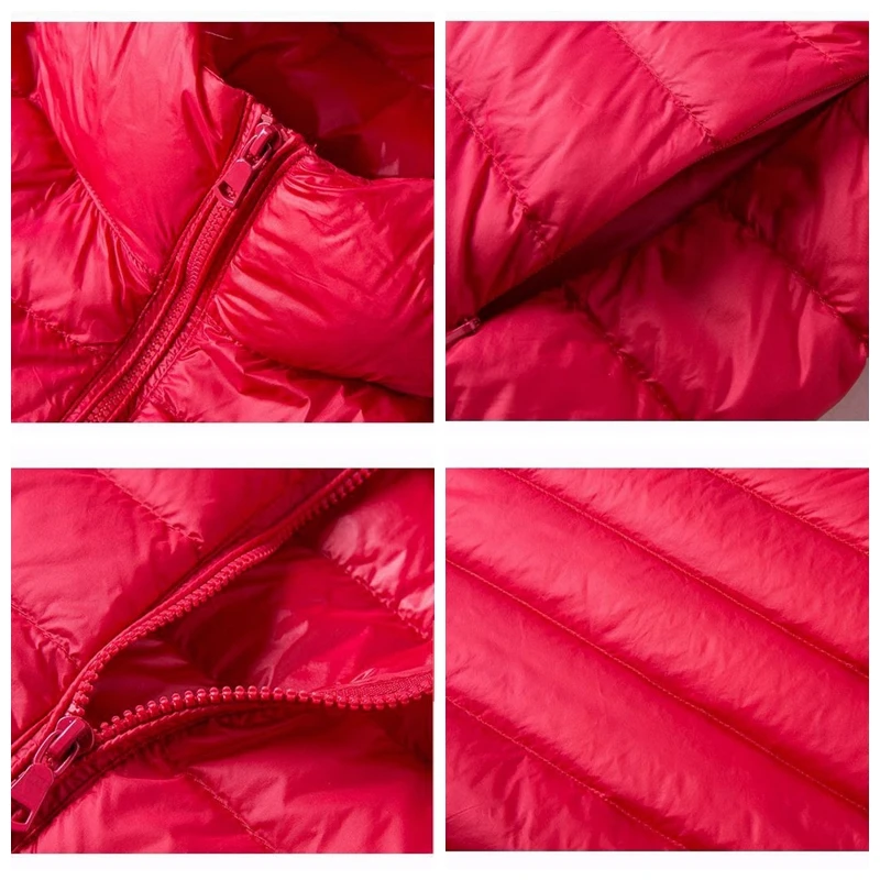 NewBang 7XL Plus Size Down Jacket Women Hooded Ultra Light Down Jacket Women Plus Feather Winter Thin Warm Windbreaker Coats