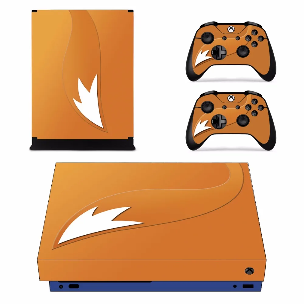 Custom Design Skin Sticker Decal For Microsoft Xbox One X Console and 2 Controllers For Xbox One X Skins Sticker Vinyl