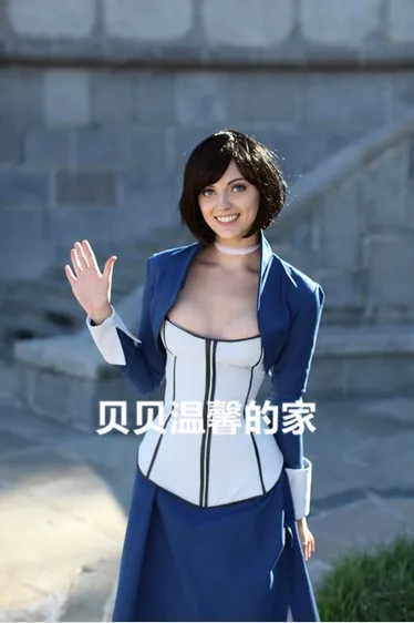 Bioshock Cosplay Infinite Elizabeth Costume Velvet Dark Blue Dress Halloween Party Movie Dress - AliExpress 200000532 Bioshock Cosplay Infinite Elizabeth Costume Velvet Dark Blue Dress Halloween Party Movie Dress - AliExpress 200000532