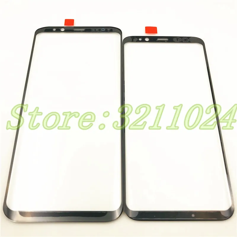 Front Touch Screen Outer Glass Lens Repair Replacement For Samsung Galaxy S8 G950 / S8+ S8 Plus G955 Touchscreen