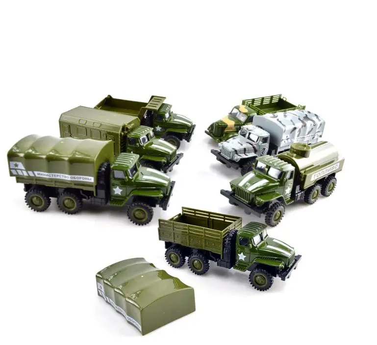 軍用車モデル,金属製ダイキャスト,1:64合金,ハイシミュレーション,トラックのおもちゃ,送料無料