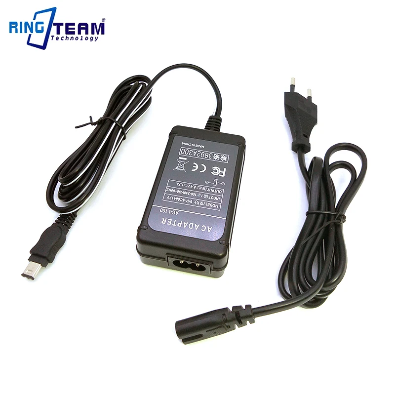 10Sets/lot 8.4V AC POWER ADAPTER ACL15A ACL15B ACL15C ACL100 AC-L10 CHARGER FOR Sony DCR-DVD200 DCR-DVD301 DCR-DVD201