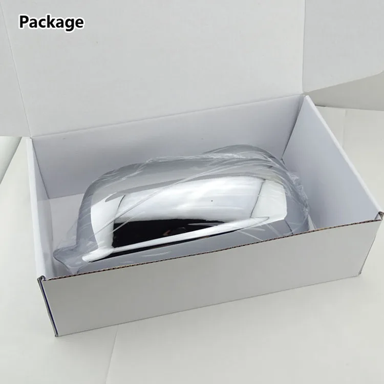 Matt Chrome Side Mirror Cover Q3 2011+ Pearl Chrome Silver Wing Mirror Caps for Audi A3 & S38P 2008-2011 A4 A5 A6 S3 S4