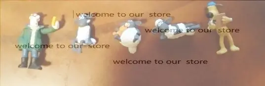 

PVC figure model doll toy S sheep 5pcs/set rare