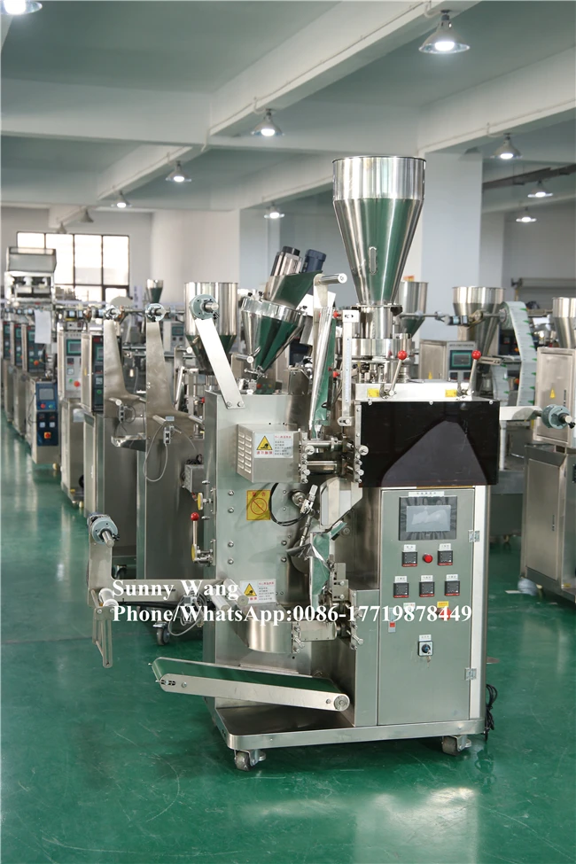 Automatic Inner And Outer Bags Packing Vertical Filling Plastic Tea Bag Packing Machine