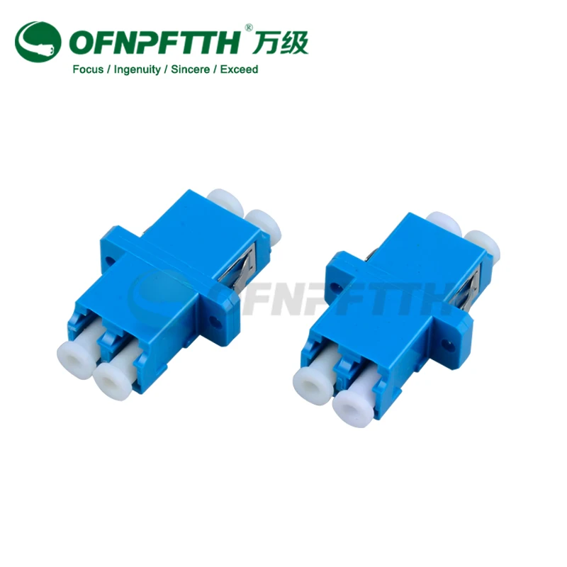 0.3dB Fiber Optic Singlemode Duplex LC Adaptor