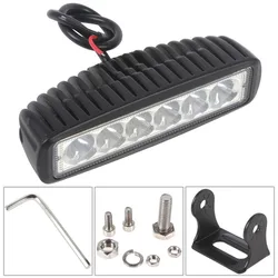 6 Inch 18W LED Work Light for Indicators Motorcycle Driving Offroad Boat Car Tractor Truck 4x4 SUV ATV 12V