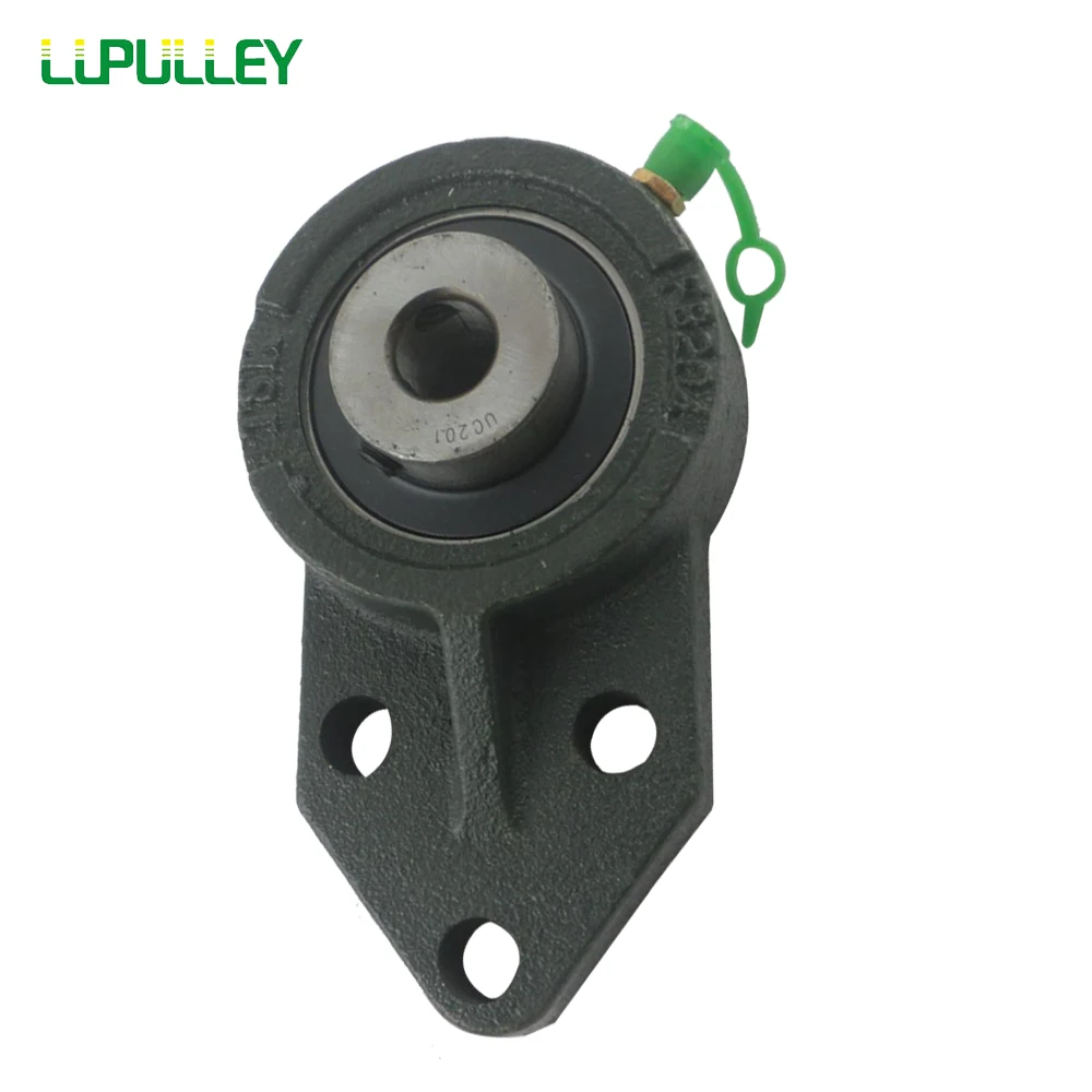 

LUPULLEY Pillow Block Ball Bearing UCFB207 Bore Diameter 35mm Ball Bearing Iron Casting Base