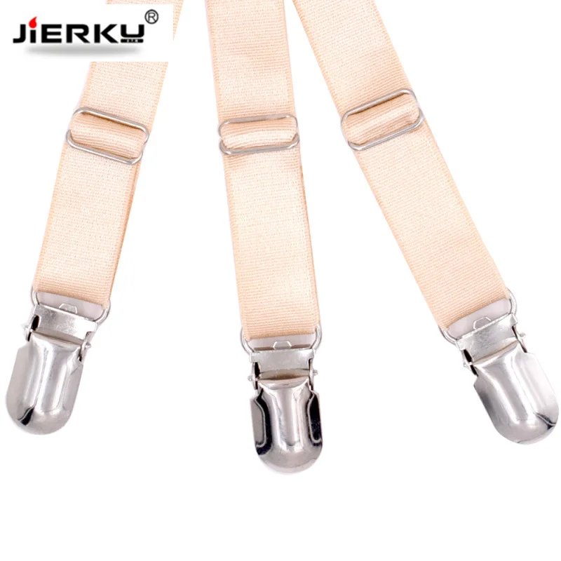 Man Kemeja Tetap Pemegang Pria Leg Suspender Kawat Gigi Kemeja Elastis Kemeja tali Garter Seragam Bisnis 1 pair MR1135