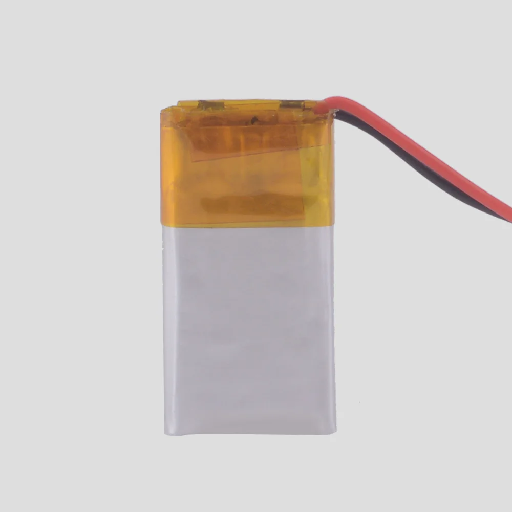 10pcs /Lot 3.7V 401020 50mAh Rechargeable Lithium Li-ion Polymer Battery