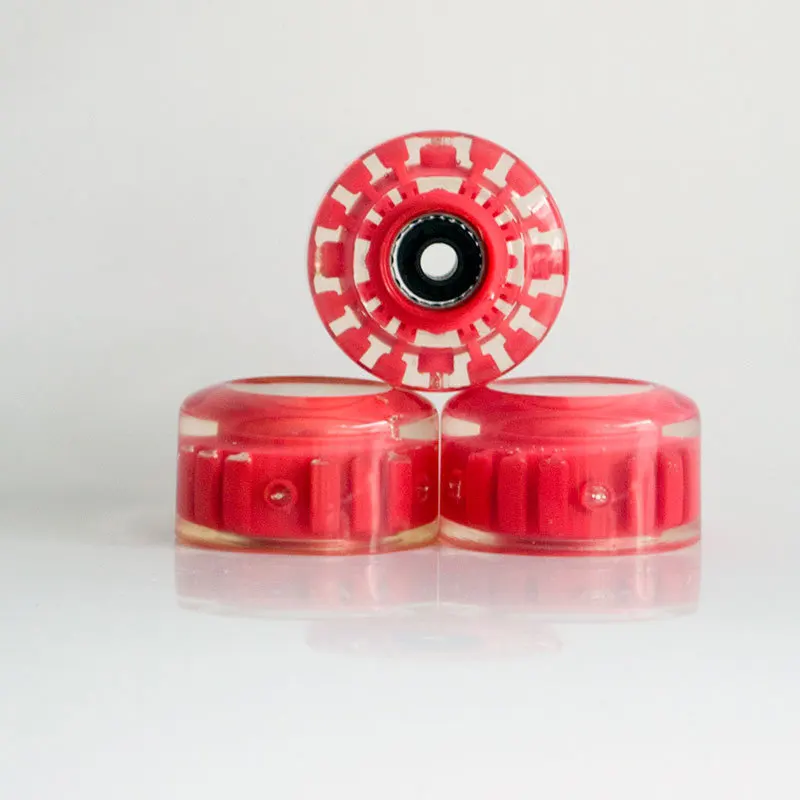 

Лидер продаж, оригинальные светодиодные мигающие традиционные роликовые коньки, колесные легкие колеса без подшипников, Полиуретановые круглые роликовые коньки, колеса IB81