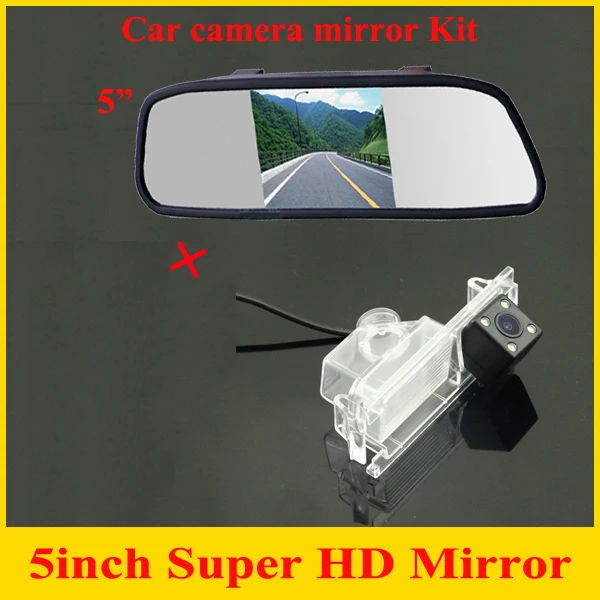 

Factory New Promotion for Kia K2 Rio Hatchback Kia Ceed 2013 car parking rearview camera + 5inch car monitor mirror TFT LCD