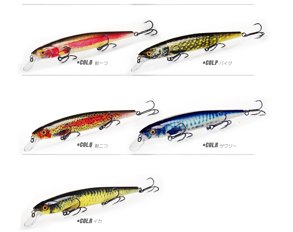 M128 BEARKING Perfekte Aktion, 19 Farben für künstliche Angelköder, Köder, 128 mm, 23 g, hängende Minnow-Wobbler, Kurbelköder – Detail 11