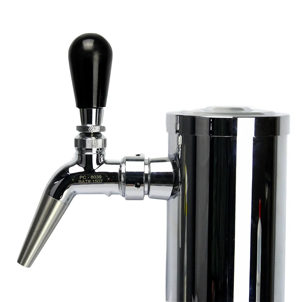 Kegland /Nukatap beer brewing faucet nozzle/ homebrew tap spray stout spout, Stainless Steel silver color