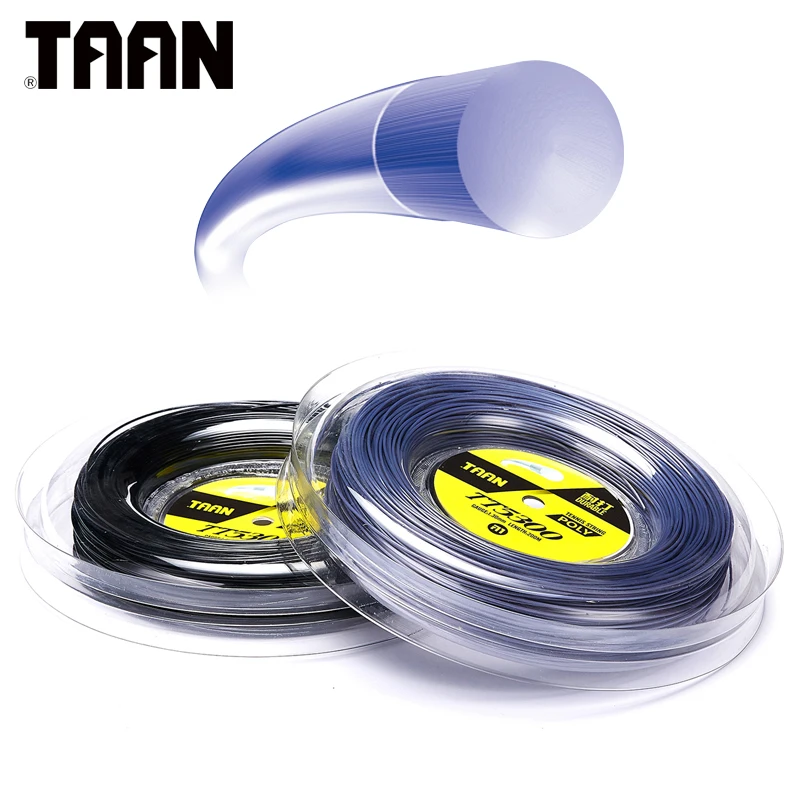 

Free shipping 1 Reel Durable TAAN TT5300 1.30mm Tennis Racket String 200m Reel string/Polyester tennis strings