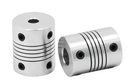 

OD 19mm 5*5/8X25MM Flexible Shaft Coupling CNC Stepper DIT mini cnc engraving machine parts print parts