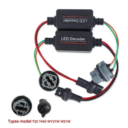 Caubus Resistor 1156 P21W PY21W T20 7440 7443 LED Turn Signal Day reverse Brake Fog lights Load Error Free No Flickering Decoder