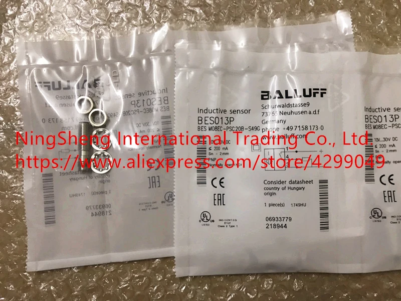 

Original new 100% induction sensor bes M08EC-PSC20B-S49G proximity switch