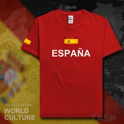 Kingdom of Spain Espana t shirt man 2017 t-shirts cotton nation team cotton meeting tees streetwear fitness ESP Spanish Spaniard