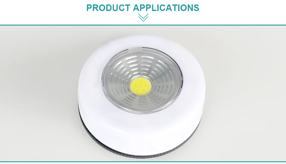 LED COB Touch Sensor Small Night Light LED Under Cabinet Light With Adhesive Sticker Wireless Wall Lamp Wardrobe Cupboard Lamp