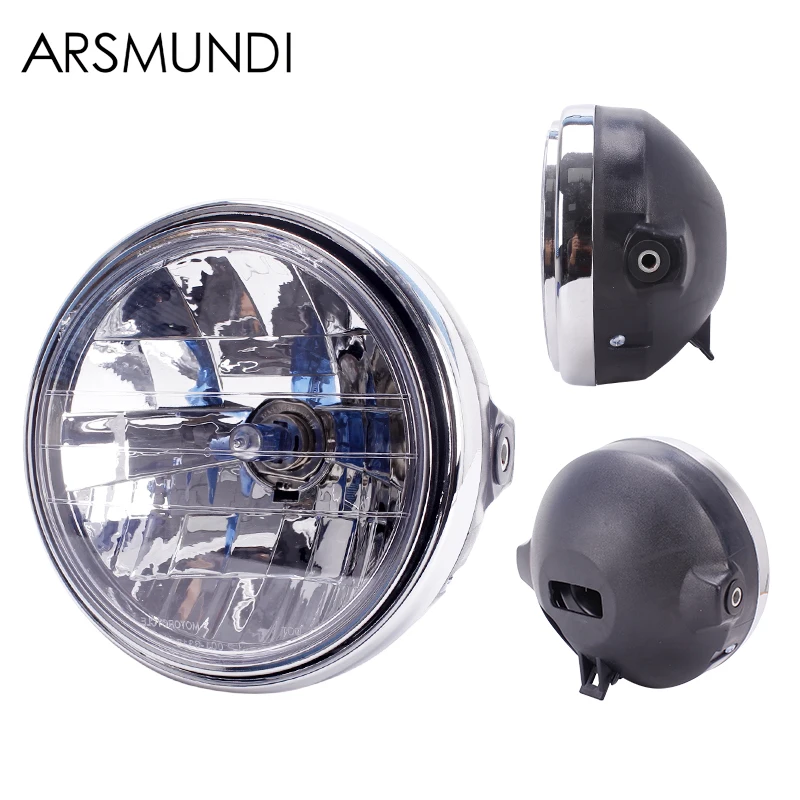 Front Headlamps Crystal Lamp assembly For Yamaha XJR400 Dolphins250 XJR Dolphins Motorcycle Accessories