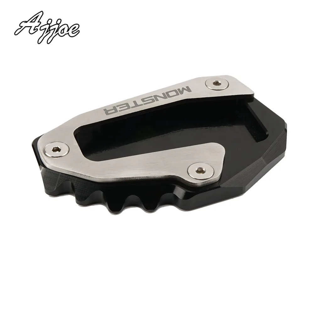 دراجة نارية الجانب حامل الوسادة تمديد القدم لوحة قاعدة ل دوكاتي مونستر 696 795 797 821 1200 1200S #6