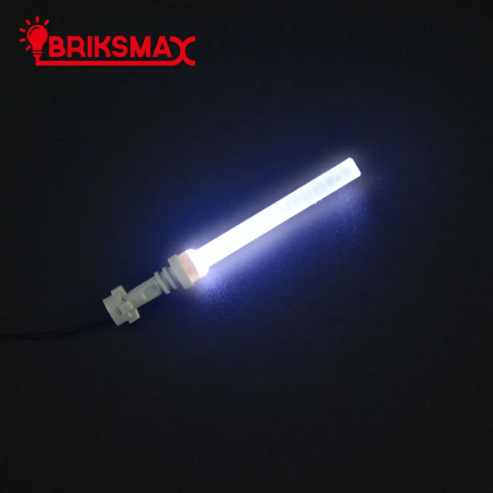 BRIKSMAX 1 Pcs DIY LED Light Saber Powered By USB For Star War Trooper Toy Gift Compatible with Classic Brand Figures Toy