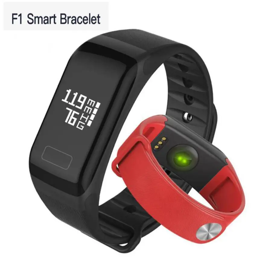 

Smart Bracelets F1 Blood Pressure Monitor Fitness Bracelet Activity Tracker Smart Band Smartband Pedometer Wristband Smart Watch