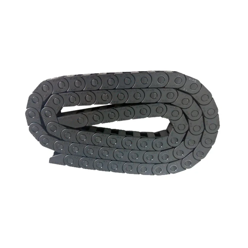 JFLO 10x10mm 1 Meter Plastic Towline Cable Wire Carrier Drag Chain For CNC Router Machine Tools Transmission Hot Sales