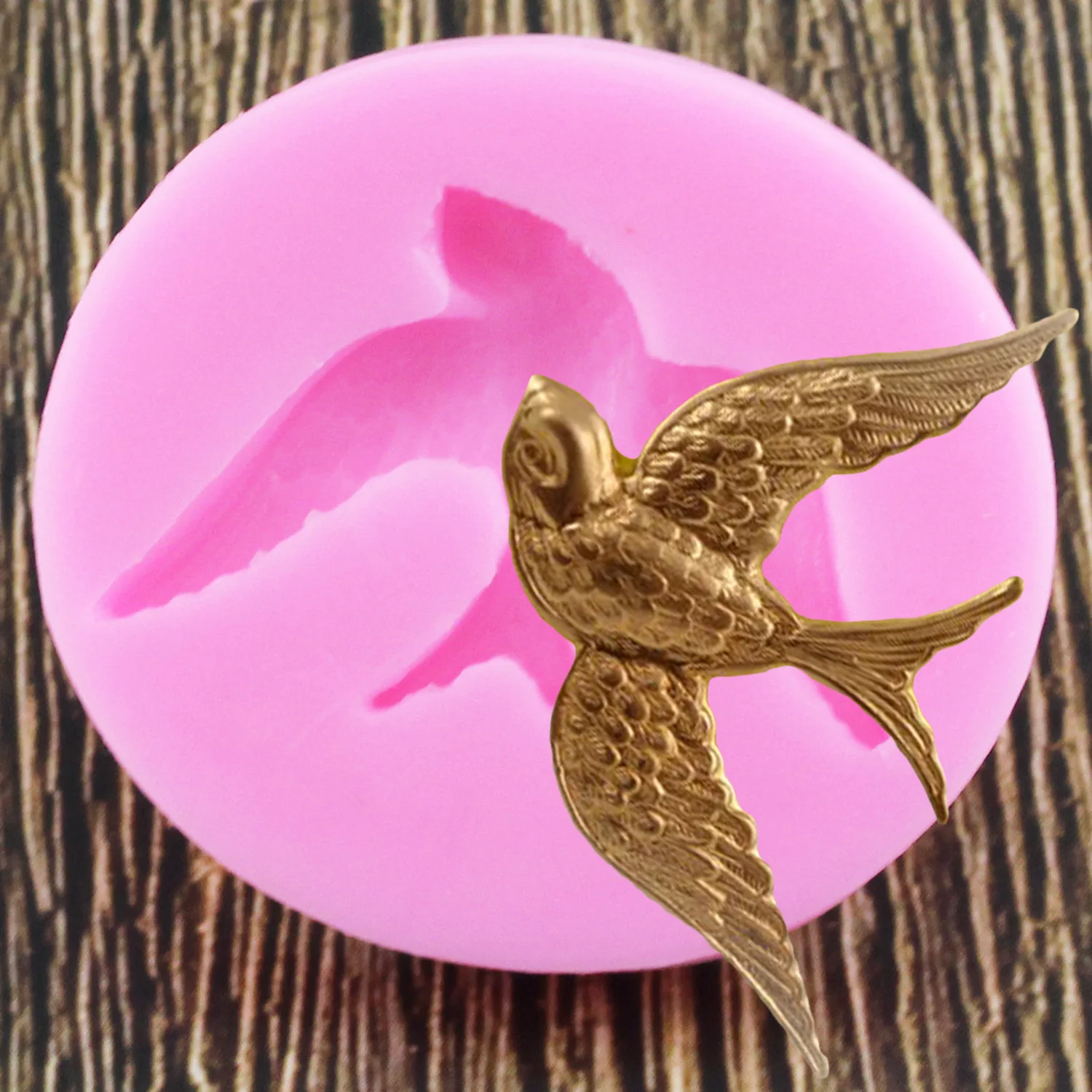 Little Bird Silicone Mold Fondant Mold DIY Wedding Cake Decorating Tools Kitchen Baking Chocolate Candy Clay Moulds