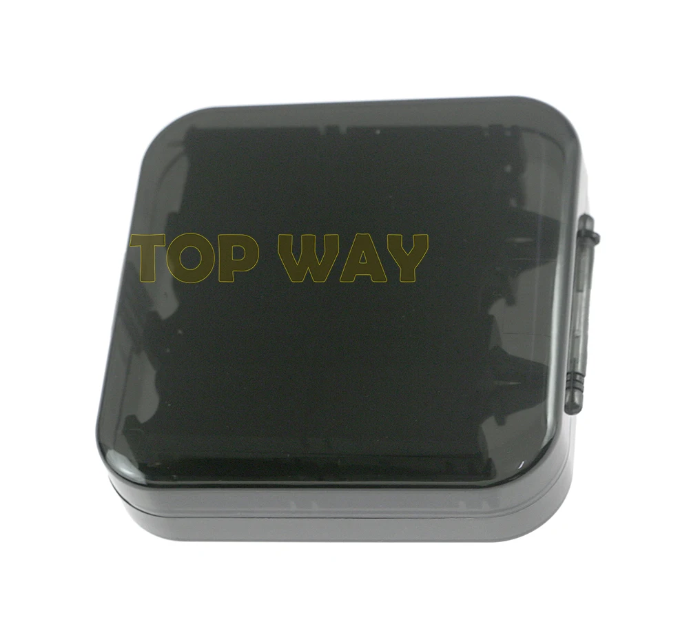 Caja de accesorios para Nintendo Switch, estuche de transporte de protección perfecta, ABS, 24 en 1, color negro, 20 unidades