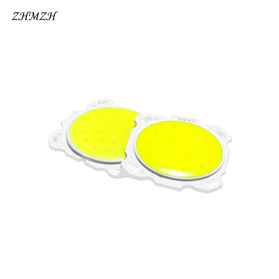 10pcs/Lot 2820 COB LED Chip 5w 7w 9w Surface Light Source SMD For LED Blub 20-28MM SpotLight Downlight Light On Board Lamp