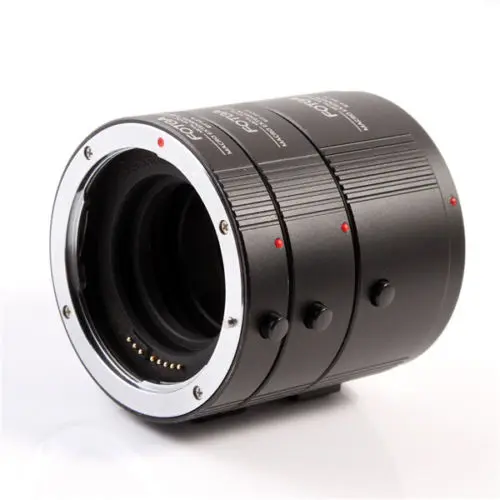 

FOTGA Metal Macro Automatic Extension Tube Set DG for CANON EF EFS Lens 13mm 20mm 36mm