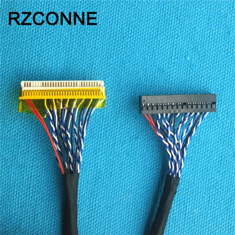 FIX-30-S6 30Pin Double 2ch 6 bits LVDS Cable for LCD Controller Panel 5pcs/lot