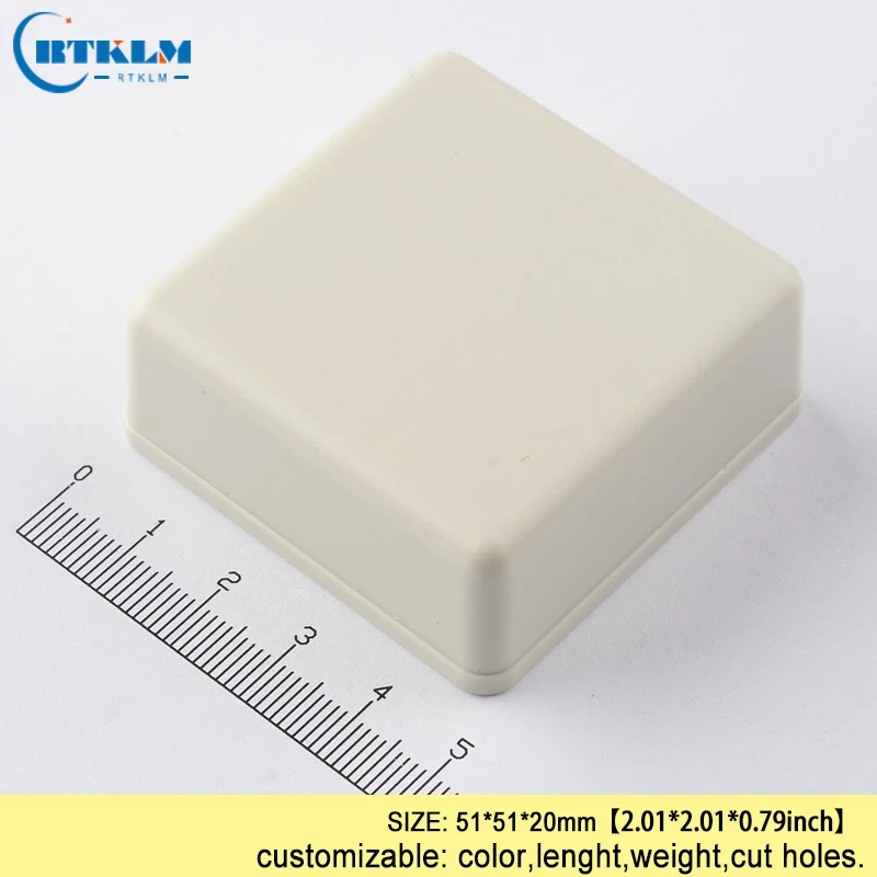 Small plastic electric box diy instrument case abs plastic junction box IP54 plastic box for electronic project box 51*51*20mm