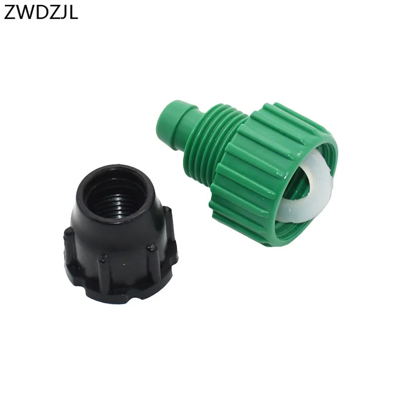 

Irrigation hose 3/8" to 1/2 female connector 8/11 reducing barb 1/2 to the 9/12 barbed irrigation adapter 3pcs