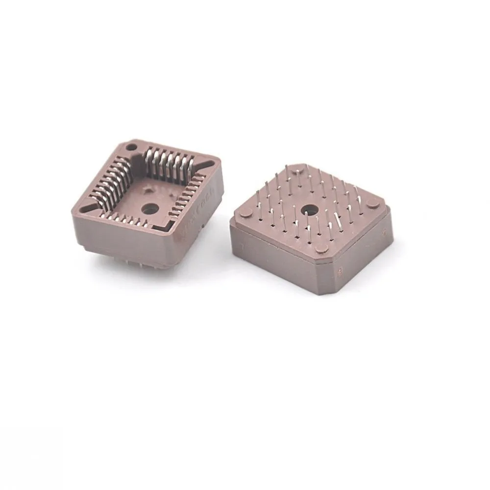 50 stücke PLCC IC Block 20P28P 32P 44P 52P 68P 84P PLCC44 PLCC28 PLCC20 PLCC32 PLCC52 PLCC68 PLCC84 IC Sockel Adapter PLCC Konverter – Detail 10