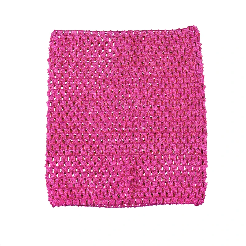 9x10 Inches Crochet Tutu Tube Top Baby Girl Crochet Pettiskirt Tutu Tops Crochet Headbands 10pcs Per Lot Colour U-pick