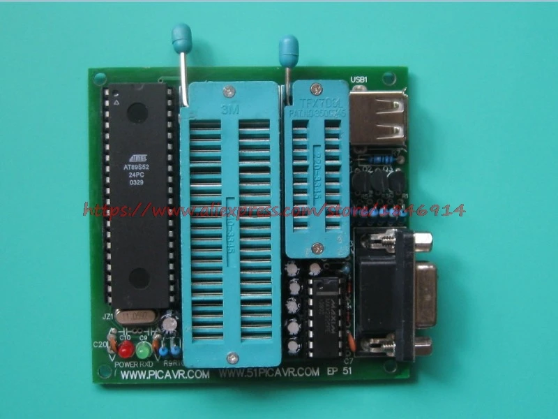 EP51 programmer  AT89C2051 AT89S51 EP51 Download