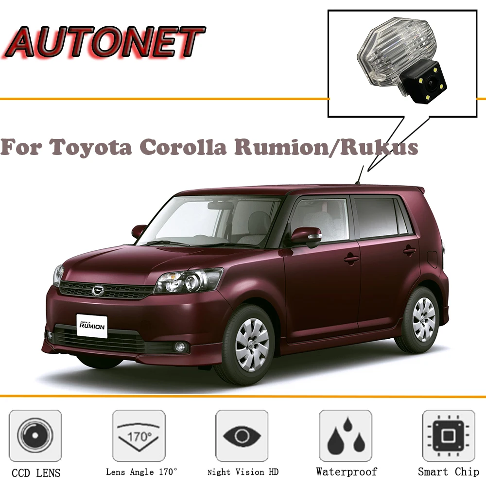 

AUTONET Rear View camera For Toyota Corolla Rumion/Rukus 2007~2014/CCD/Reverse Camera/Backup Camera/license plate camera