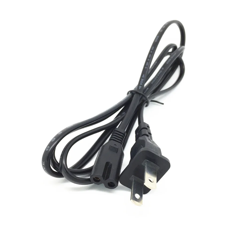 US /EU Plug 2-Prong AC Power Cord Cable Lead FOR Panasonic Battery Charger DE-A40/a DE-A40/b/a/c/d DE-A42/a DE-A42/b/a/c/d