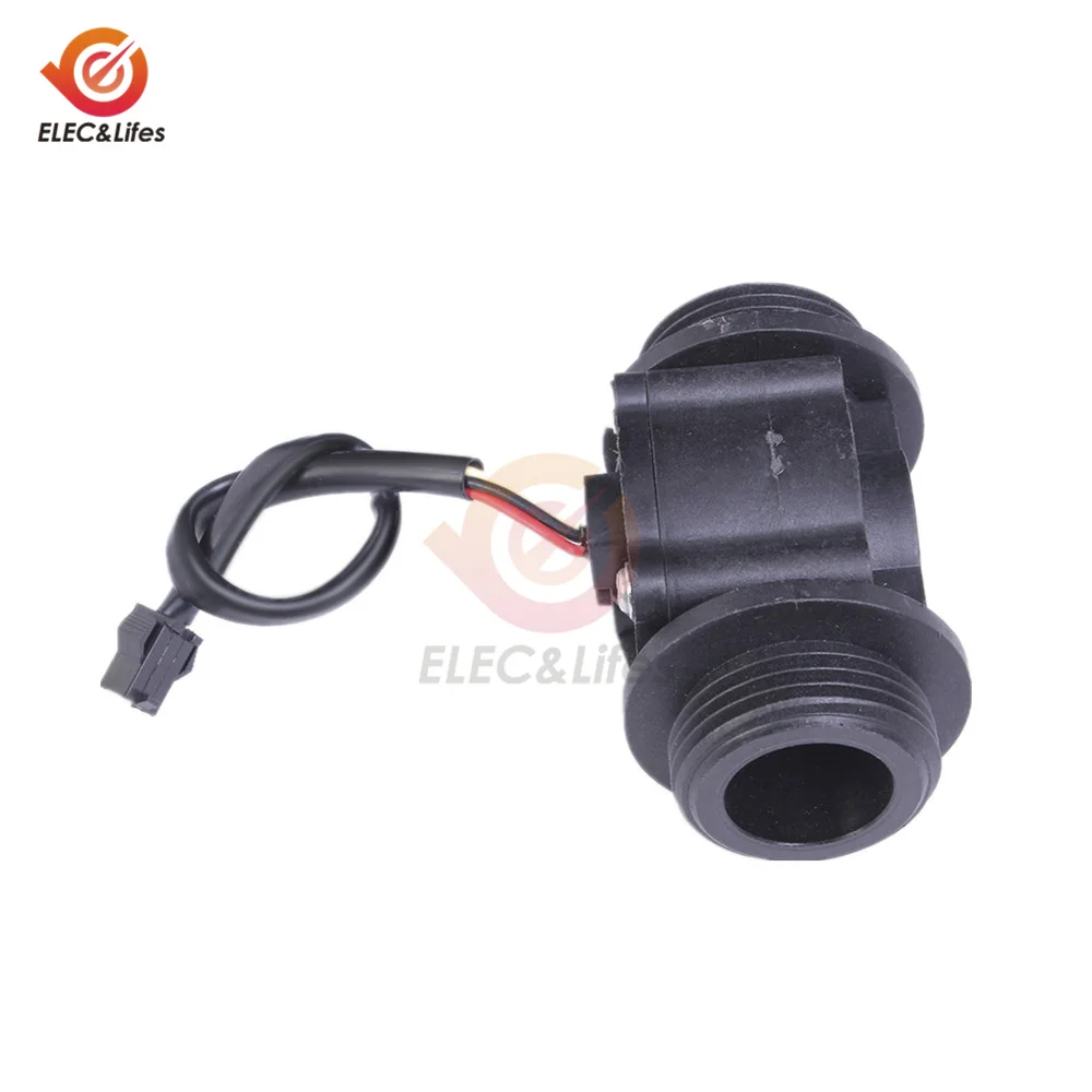 Imagem -05 - Interruptor do Sensor de Fluxo de Água Medidor de Vazão Hall Líquido de Controle de Água Dn25 dc 524v 160l Min